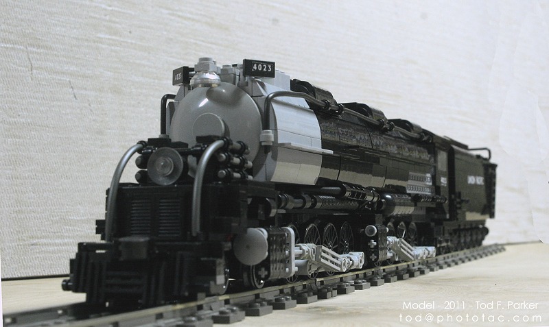 lego big boy train